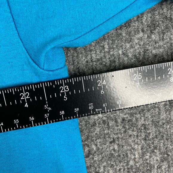 Hanes Mickey Ds T-Shirt Mens XL Turquoise 50/50 Vintage Graphic Short Sleeve 80s - Picture 7 of 9